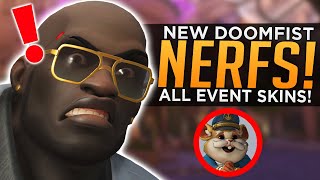 Overwatch New Doomfist Nerfs - All Anniversary 2020 Event Skins