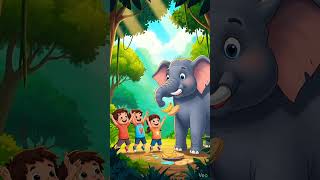#CuteElephant #KidsFun #AnimalLove #JungleAdventure #CartoonVideo #KidsContent #HappyMoments