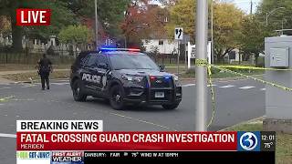Crossing guard struck, killed by driver in Meriden, police say