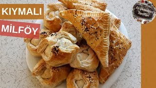 Kıymalı Milföy Böreği Tarifi - Milföylü Börek Tarifleri - Ev Yemekleri Tarifleri