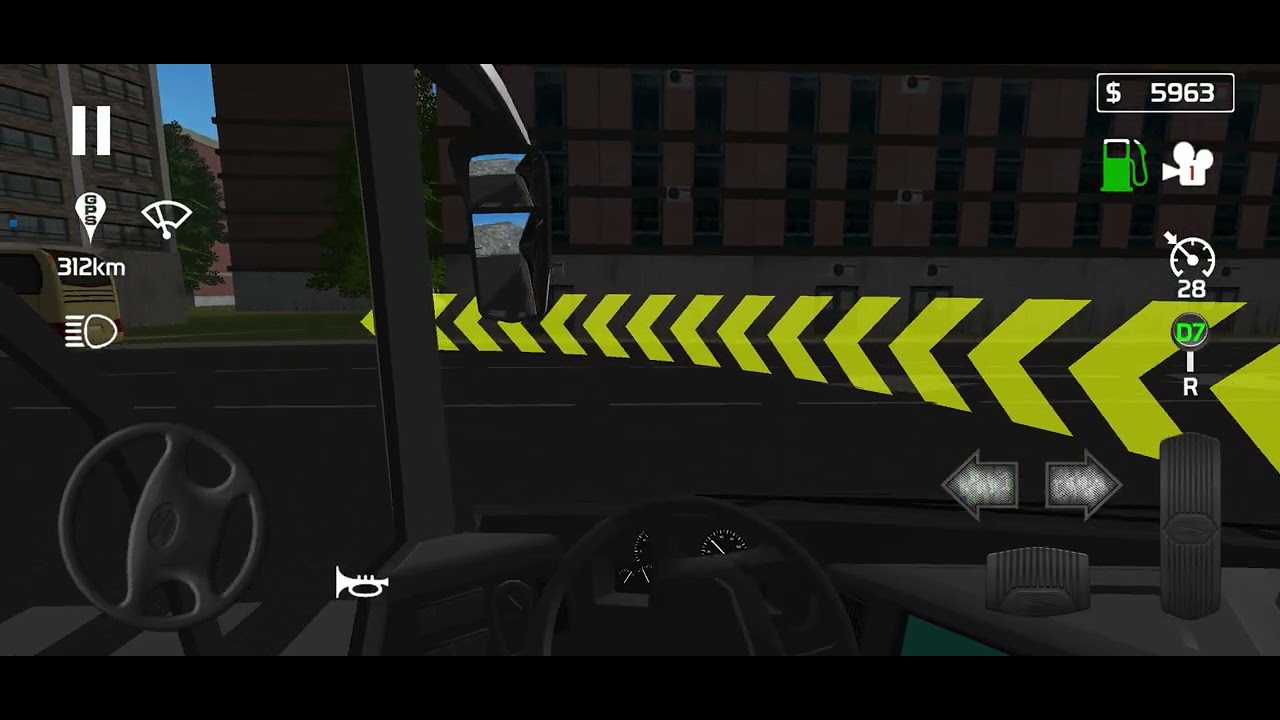 【バスシュミレーター】￼バスの運転