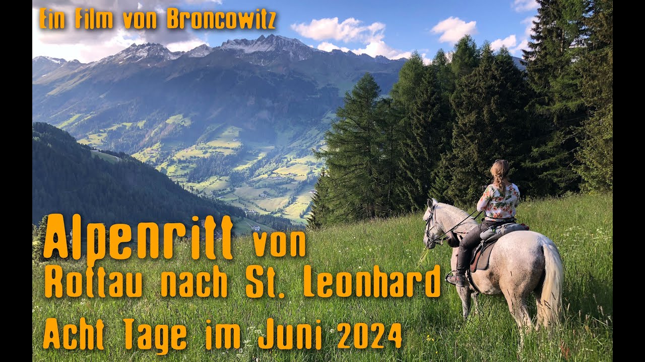 Alpenüberquerung zu Pferd, 2024