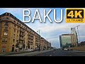 Bakı Küçələri  30.06.2020   Bakü Caddeleri | Road Drive  - Relaxing Video - Баку | DRIVING TOUR BAKU