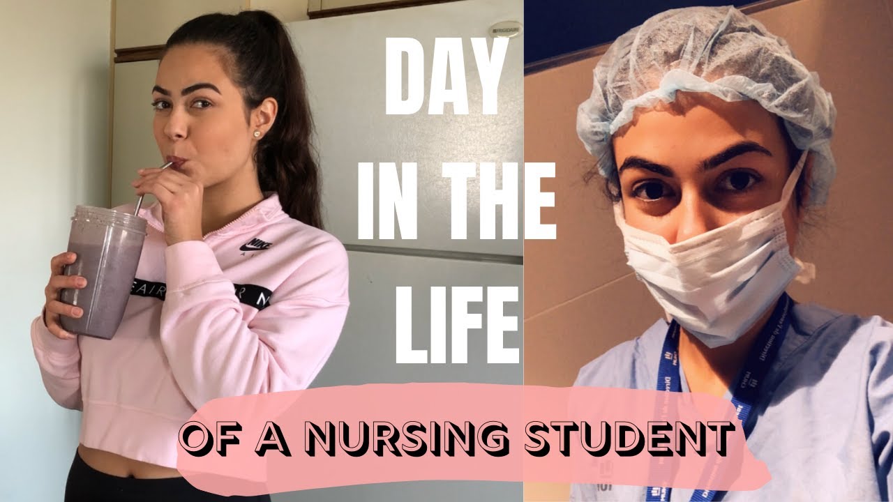 DAY IN THE LIFE OF A NURSING STUDENT | Post-workout Smoothie & Clinical ...