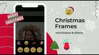 Christmas 2021 Frames and Stickers | Photo Frames Maker app for Christmas 2021 screenshot 5