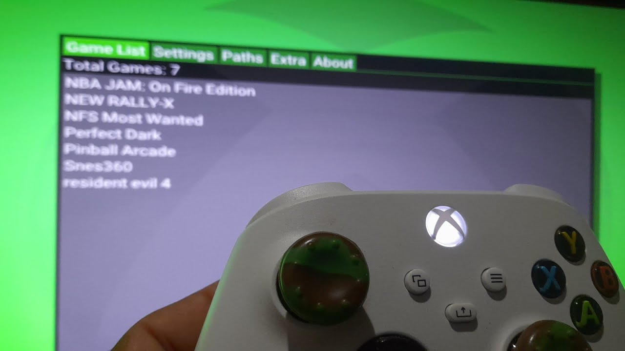 XENIA CANARY EMULADOR XBOX SERIES X/S TESTANDO JOGOS XBOX 360 - YouTube