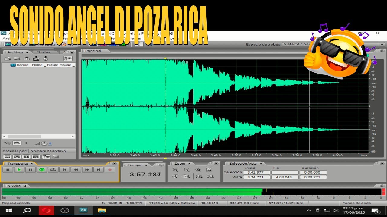 como bajarle el volumen a una canción en adobe audition 2025
