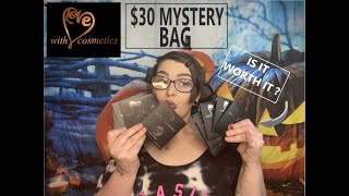 WITH LOVE COSMETICS $30 PRESSED GLITTER MYSTERY BOX/ IS IT WORTH IT??//UNBOXING/SWATCHES