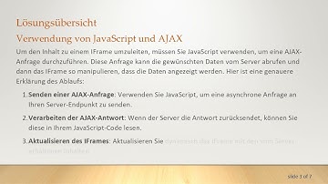 Wie man Antworten auf ein IFrame umleitet in ASP.Net