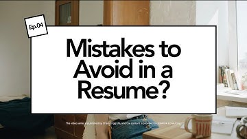 Mistakes to Avoid in a Resume || Job Search || ChemEnggLife