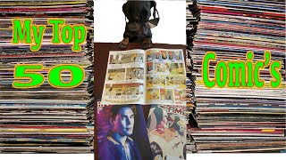 Top 50 comics in my collection
