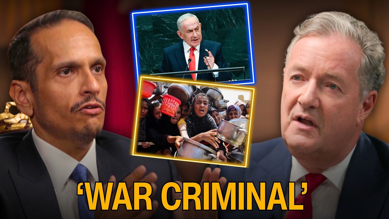 ‘Yes, Netanyahu IS a War Criminal’ Qatar PM Speaks To Piers Morgan About Gaza, Iran, Trump & More