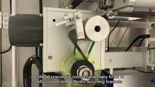 Hot Stamp Ribbon Batch Date Expiration Coder For Automatic VFFS Packaging Machine