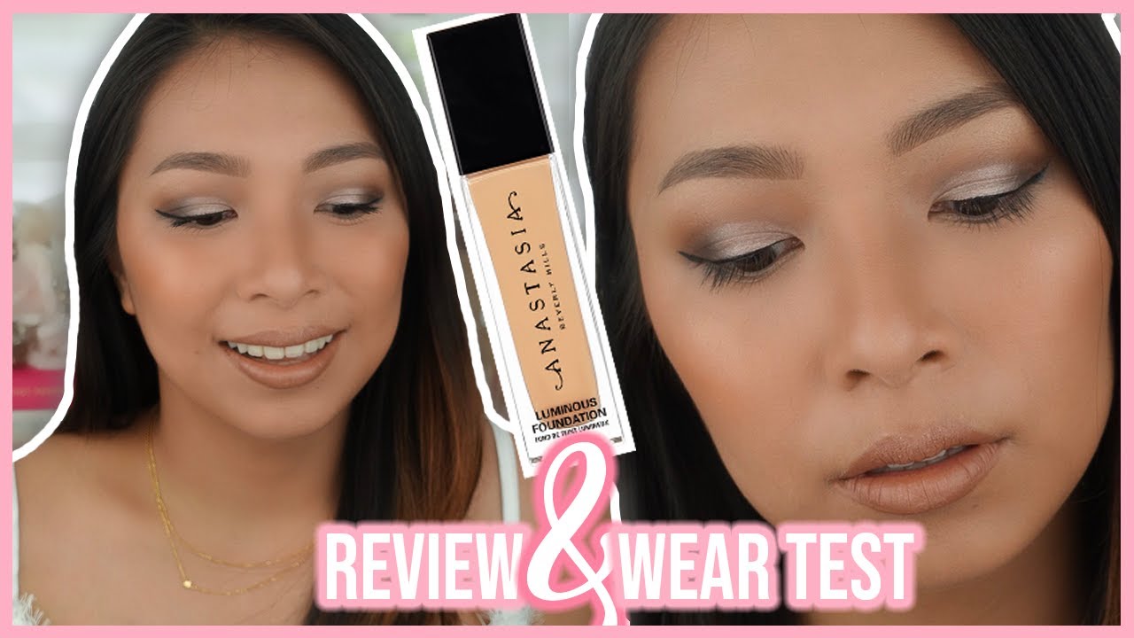 Anastasia Beverly Hills Luminous Foundation | Review & Wear Test | Dry Skin  - YouTube