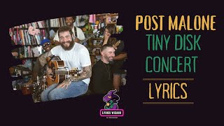 Post Malone: Tiny Desk Concert (Lyrics Video)