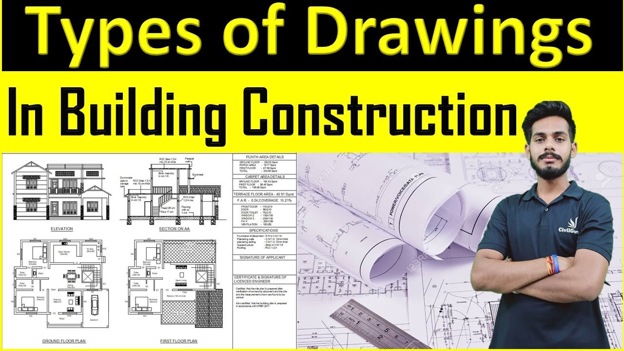 types-of-drawings-in-building-construction-youtube