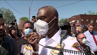 Cleveland Police Join protesters in unity