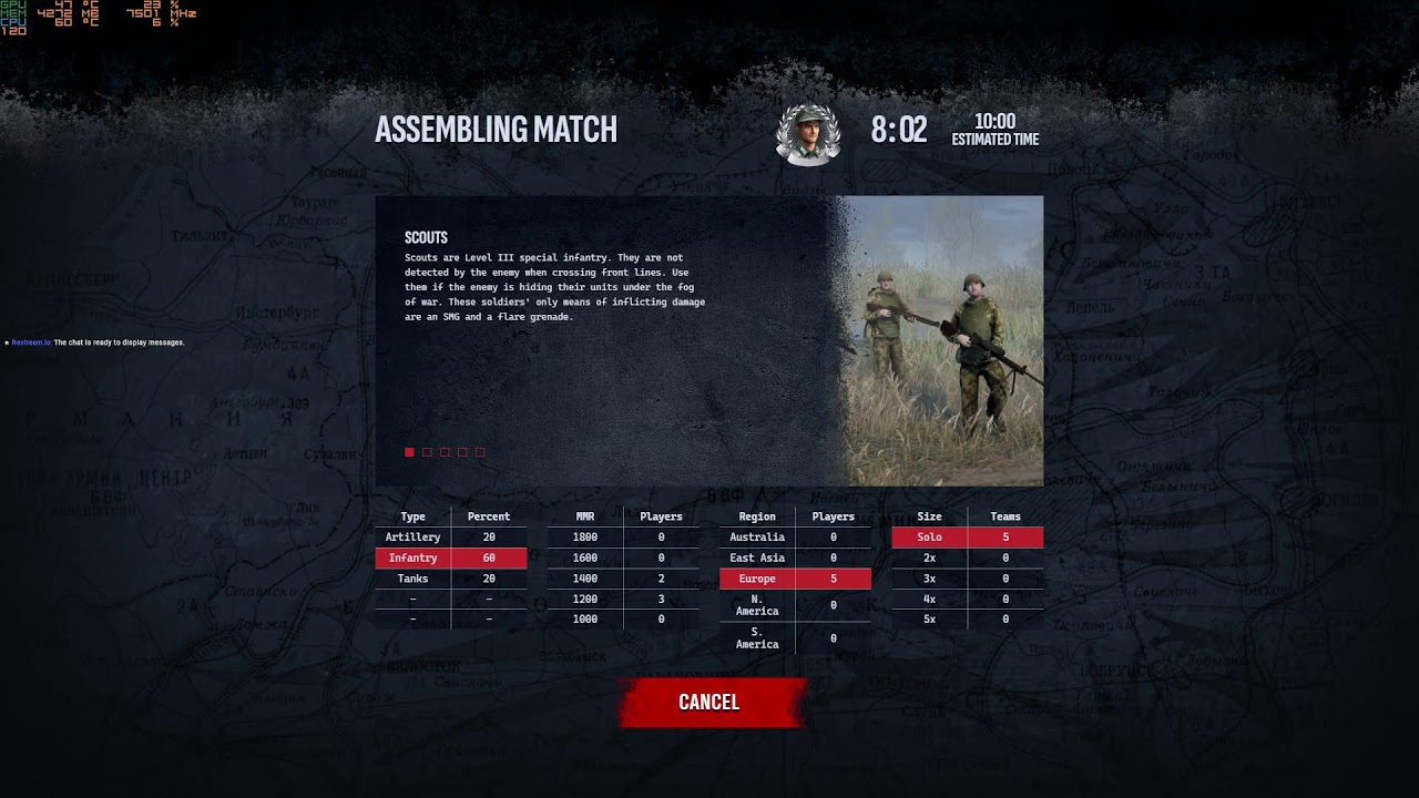 Men of War 2:  Зимняя Лига 15.02.2026