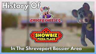 History of Chuck E. Cheese and Showbiz Pizza in Shreveport, Louisiana