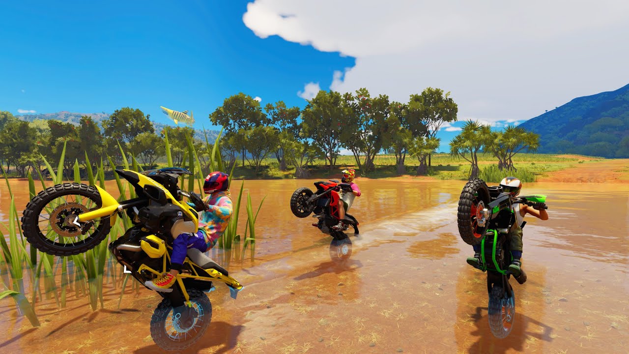 Extreme Racing Motocross | Offroad Adventures Dirt Driving Bike | The Crew Motorfest | Gameplay PC