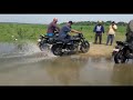 Burnout in water | avenger vs pulsar vs Fz | india