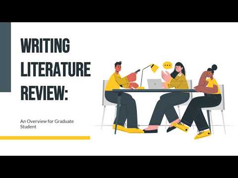 What is a literature review image