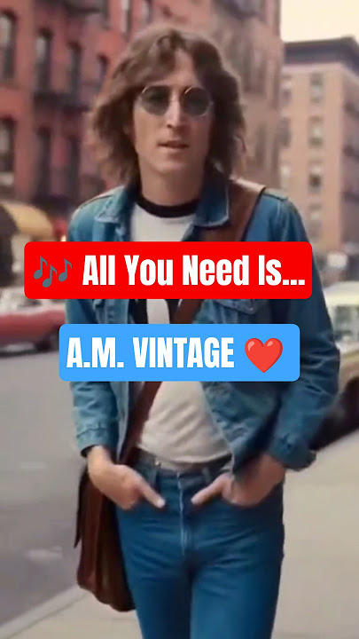 If John Lennon discovered YouTube! 😎✨️