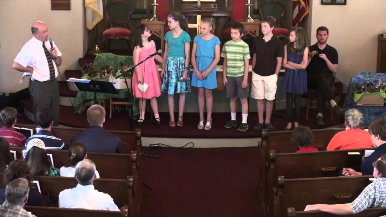 20140608 Jericho Congregational Church Sunday School Recognition YouTube