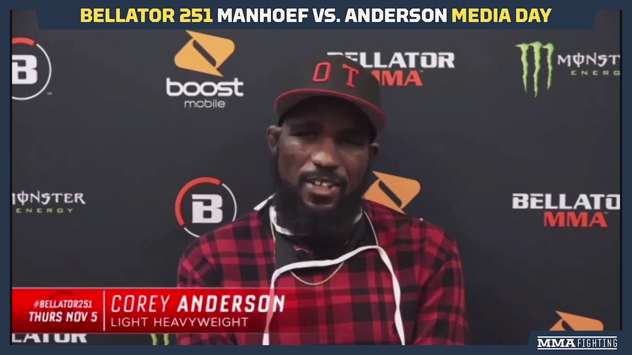 Bellator 251: Corey Anderson Had To Give Up UFC Title Dreams To Realize His Worth - MMA Fighting