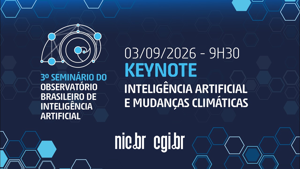 3º Seminário do Observátorio Brasileiro de Inteligência Artificial (OBIA)