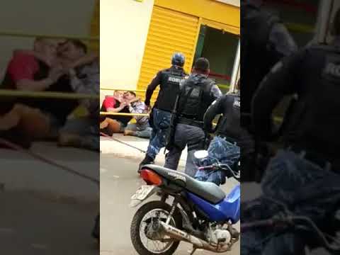 Urgente! Bandidos assaltam Correios de Lago da Pedra e fazem reféns; confira no vídeo