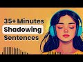 Daily English Speaking Routine | Shadowing Sentences for English Fluency