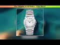 2025 New Specht &amp; Shne Luxury 39MM Quartz Watch For Men Super Slim Steel Sapphire Crystal 50M