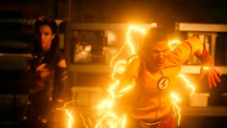 Kid Flash Powers and Fight Scenes  The Flash Season 2  6 and Legends of Tomorrow