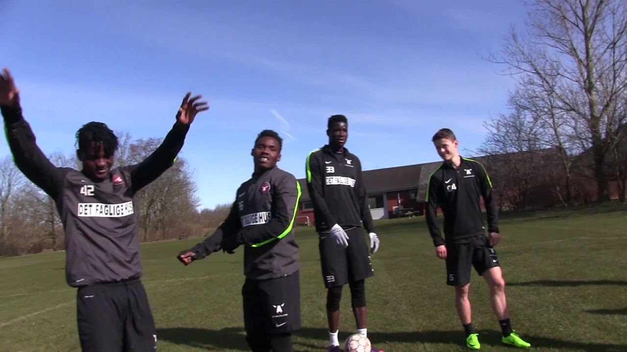 fcm 36 FCM-spillerne dystede i fodboldgolf
