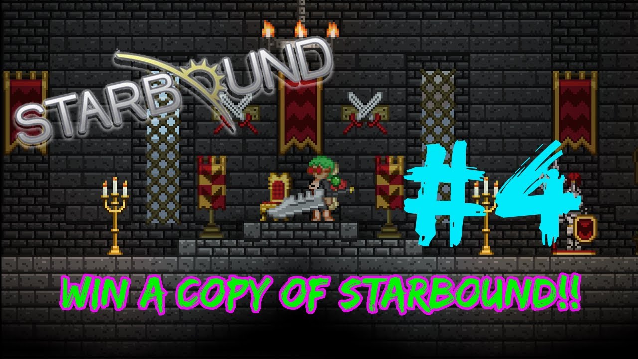 Starbound - GIVEAWAY TIME!! - The Pickaxe and The Furnace! *CLOSED*