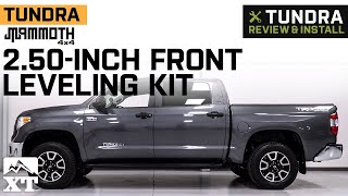 20072021 Tundra Mammoth 2.50Inch Front Leveling Kit Review & Install