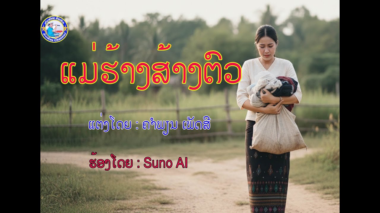 เพลง แม่ร้างสร้างตัว เนื้อร้อง: พ่อคำเพียน ร้องโดย: Suno AI / ເພງ ແມ່ຮ້າງສ້າງຕົວ ໂດຍ : ຄຳພຽນ ເພັດສີ
