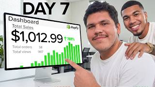 I Tried Teaching My Friend Dropshipping ($0 to $1,000 CHALLENGE) Wealth