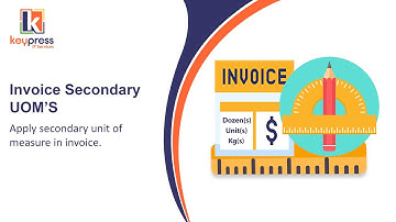 invoice secondary units of measurement/uom in odoo