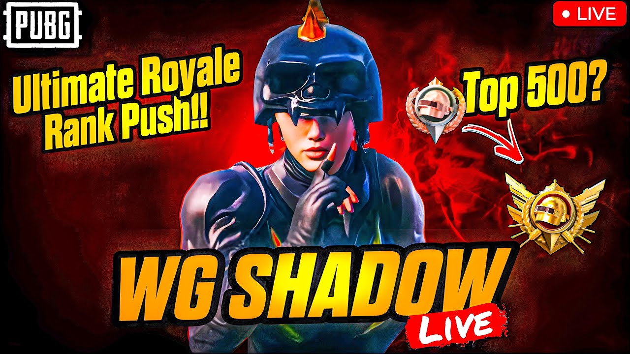 Ultimate Royale Top 100 Soon IA.. Rank Push | Road To Legend!! | PUBG ...