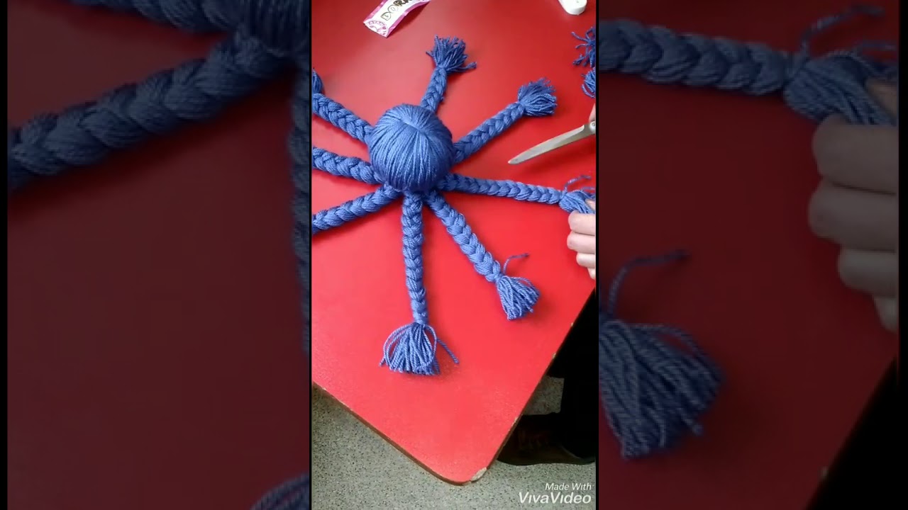 #orlon#ahtapot#geridönüşüm ORLON İPTEN ÖRMEDEN AHTAPOT OYUNCAK YAPIMI ÇOK BEGENECEKSİNİZ😍