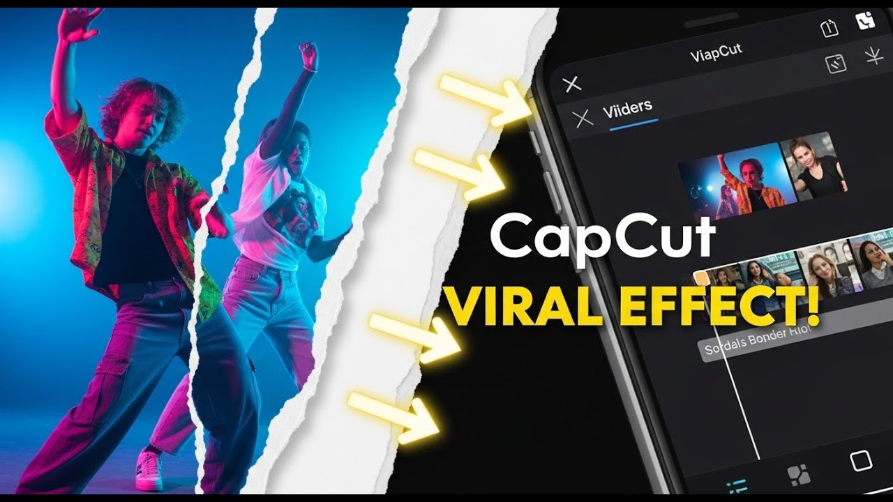 CapCut Paper Cut Transition Tutorial | Viral Editing Effect Made Easy ...
