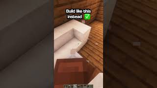Better BED In Minecraft 🤯 #shorts
