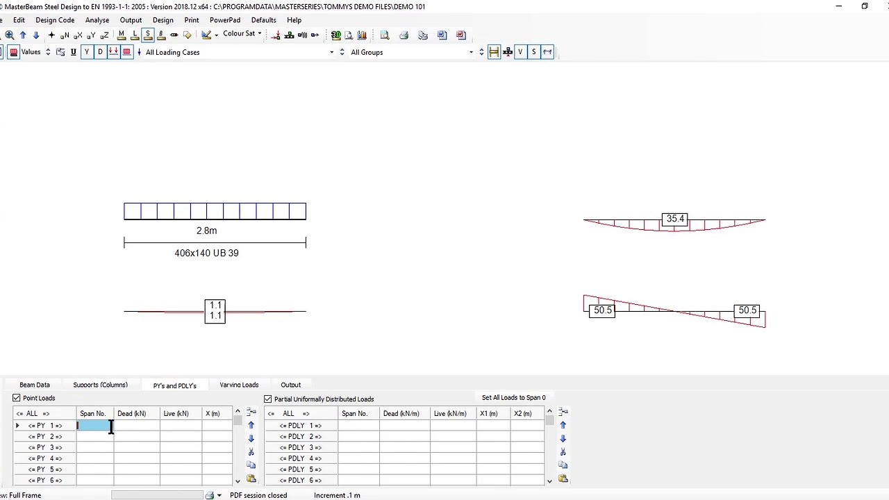 MasterSeries Steel Beam Designer 101 YouTube