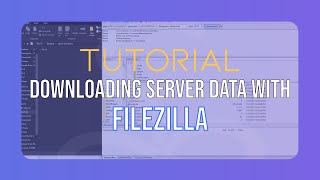 Snakecraft Hosting | Downloading Server Data with Filezilla