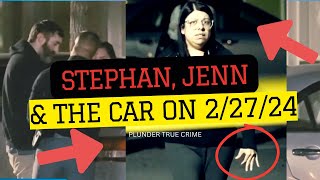 Newly-released video: Stephan Sterns, cops at silver 2010 Lincoln MKZ on 2/27/24. Madeline Soto case