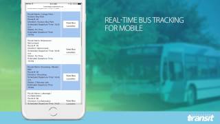 Saskatoon Transit Real time Bus Tracking for Mobile Tutorial screenshot 1