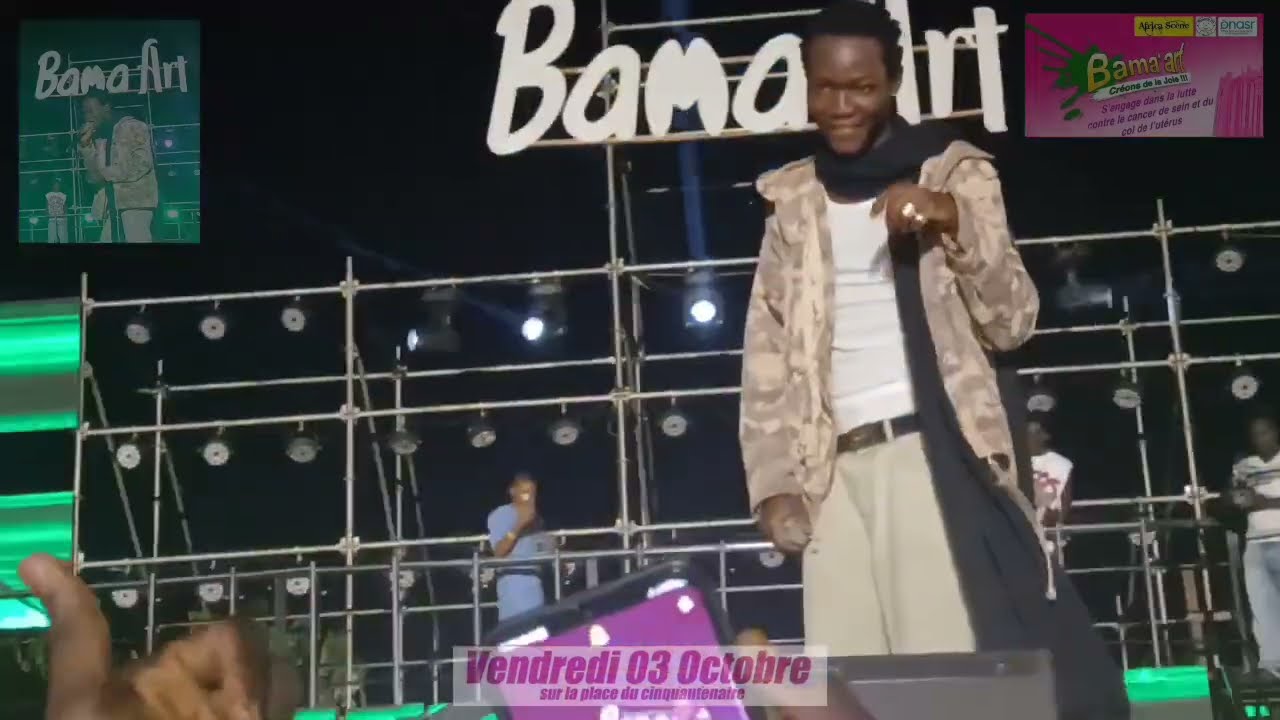 MALAKEY EN CONCERT AU BAMA ART 