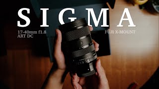 One Lens to Replace 3 Primes Sigma 17 40mm for Fujifilm X
